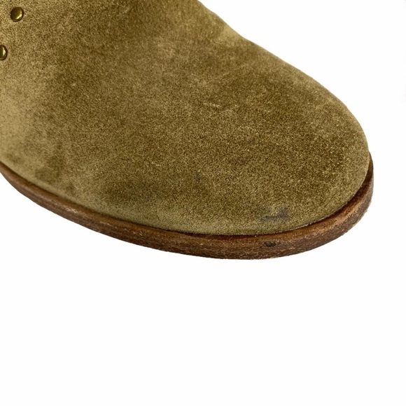 Frye “Nora” Suede Stud Zip Ankle Boots. Size 6B - Picture 8 of 15